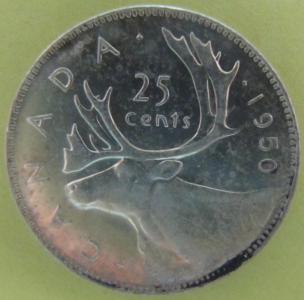 25-Cents.-1947,48,50.-Grade-Please.